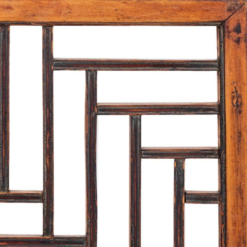 Paneles geométricos chinos de madera, 2 Qing