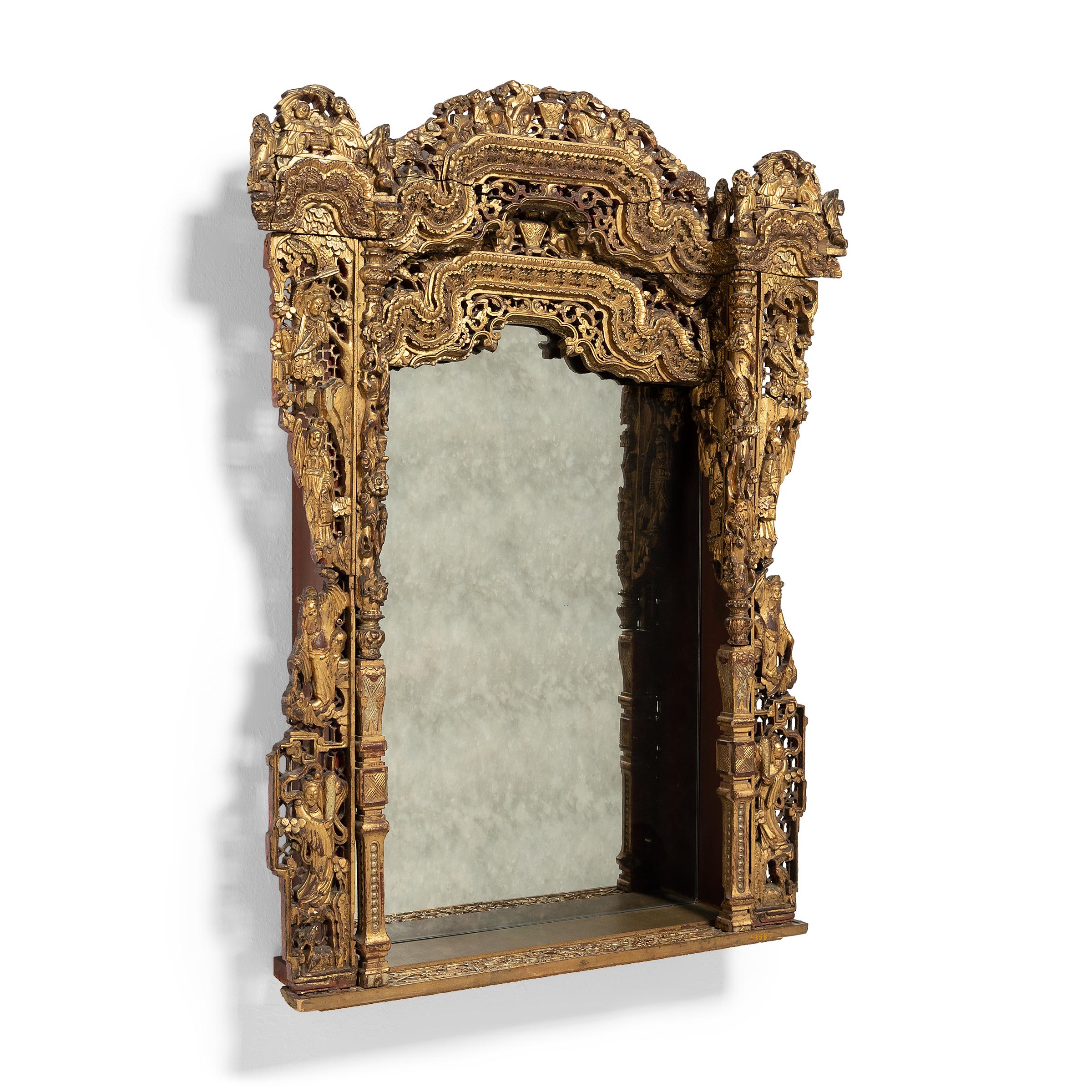 chinese wall mirror