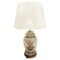 Chinesische Ingwer JAR Urn Tischlampe