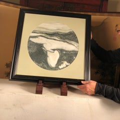 Extraordinaria "Pintura" china en piedra natural Parque de los Glaciares