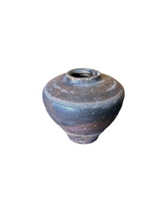 Chinese Glazed Ceramic Kitchen Jar c. 1950