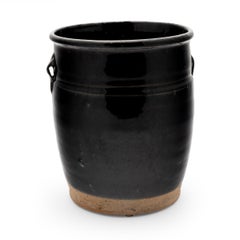 Chinese Glazed Kitchen Jar, c. 1900