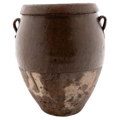 Chinese Glazed Kitchen Jar, c. 1900