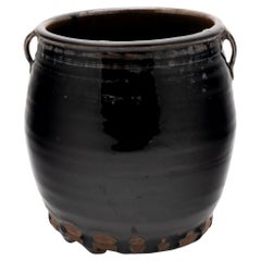 Chinese Glazed Kitchen Jar, c. 1900