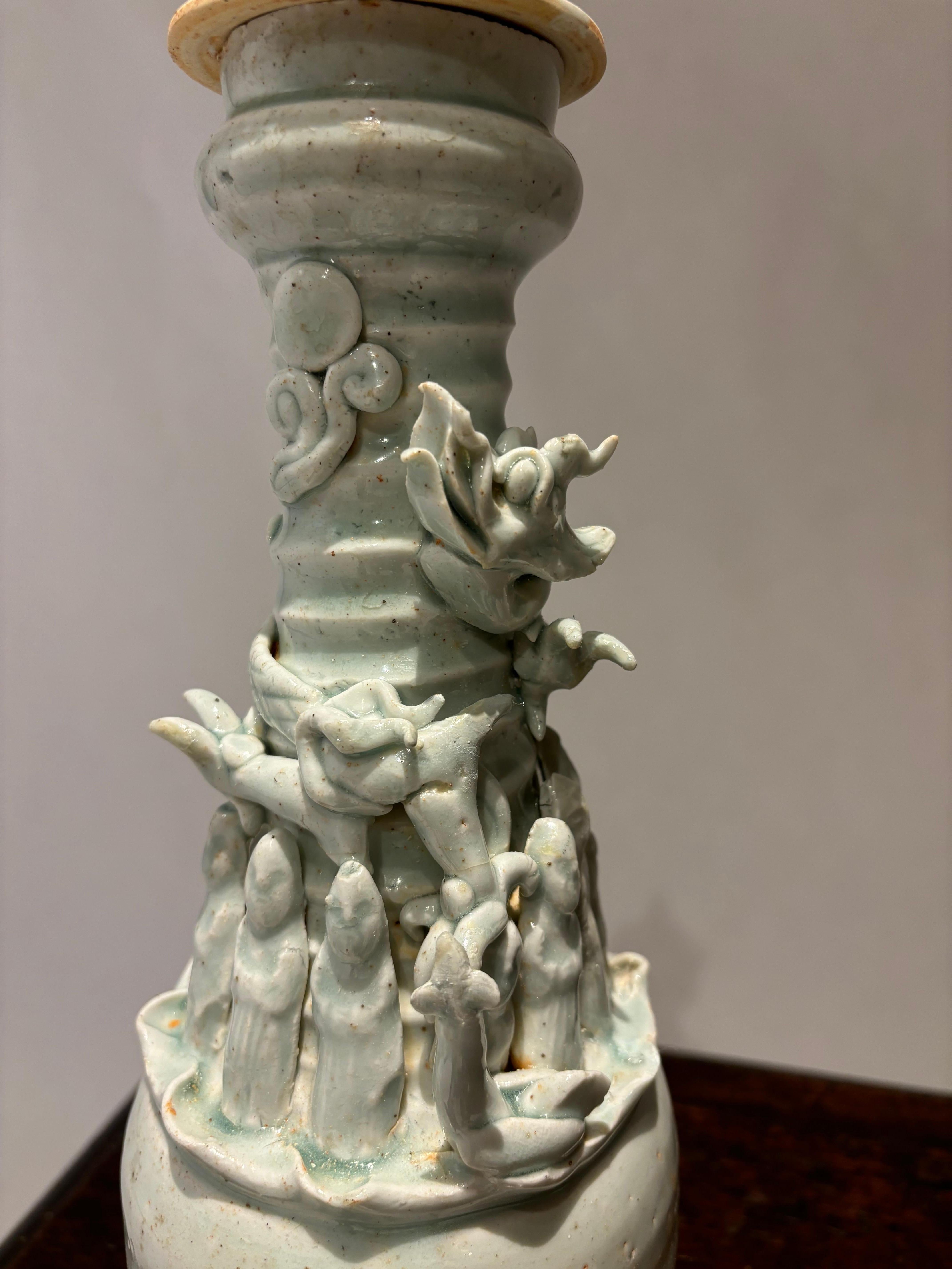 Chinese Glazed Porcelain Urns, Song Dynasty 12th Century For Sale 6