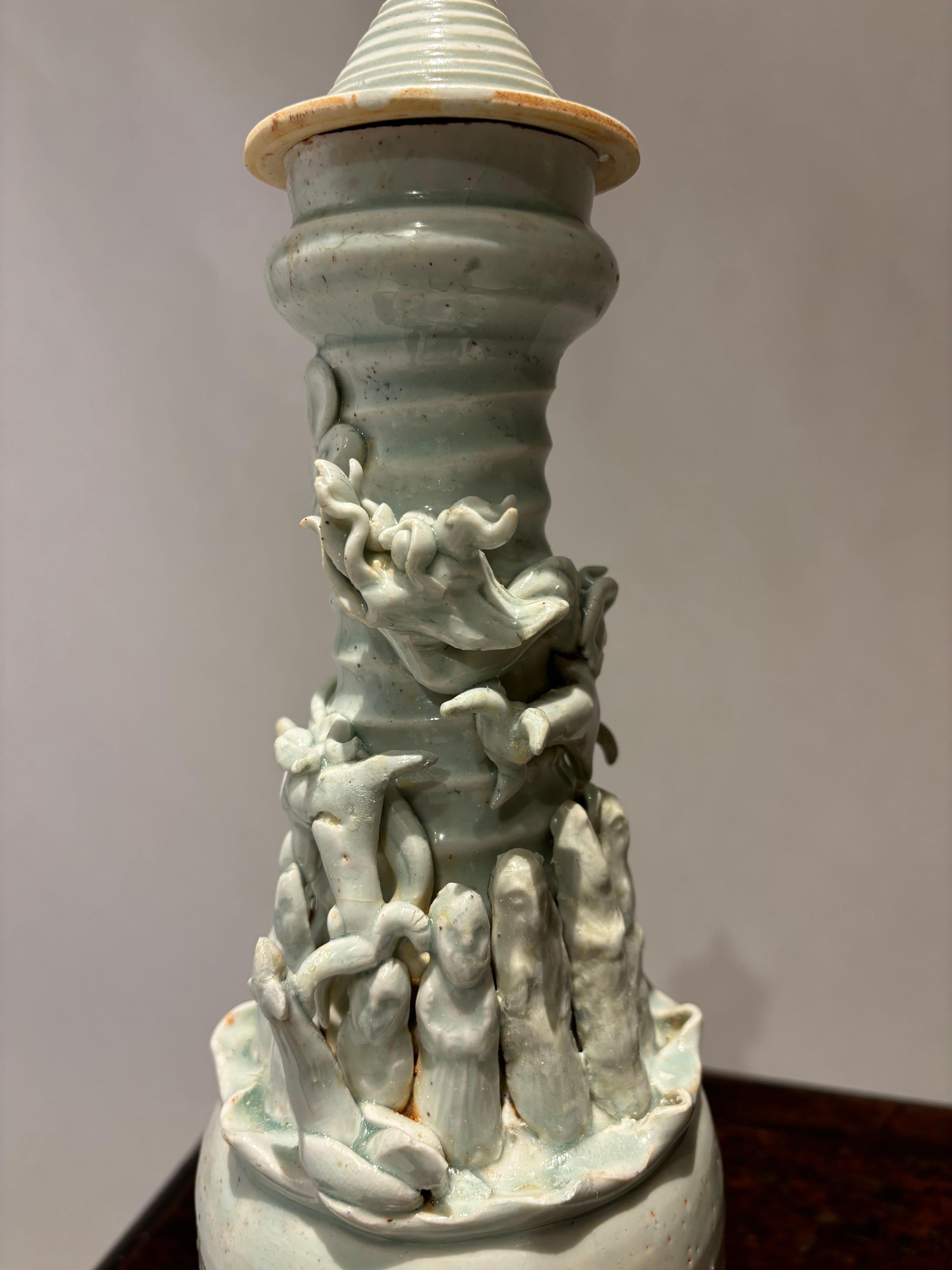Chinese Glazed Porcelain Urns, Song Dynasty 12th Century For Sale 7