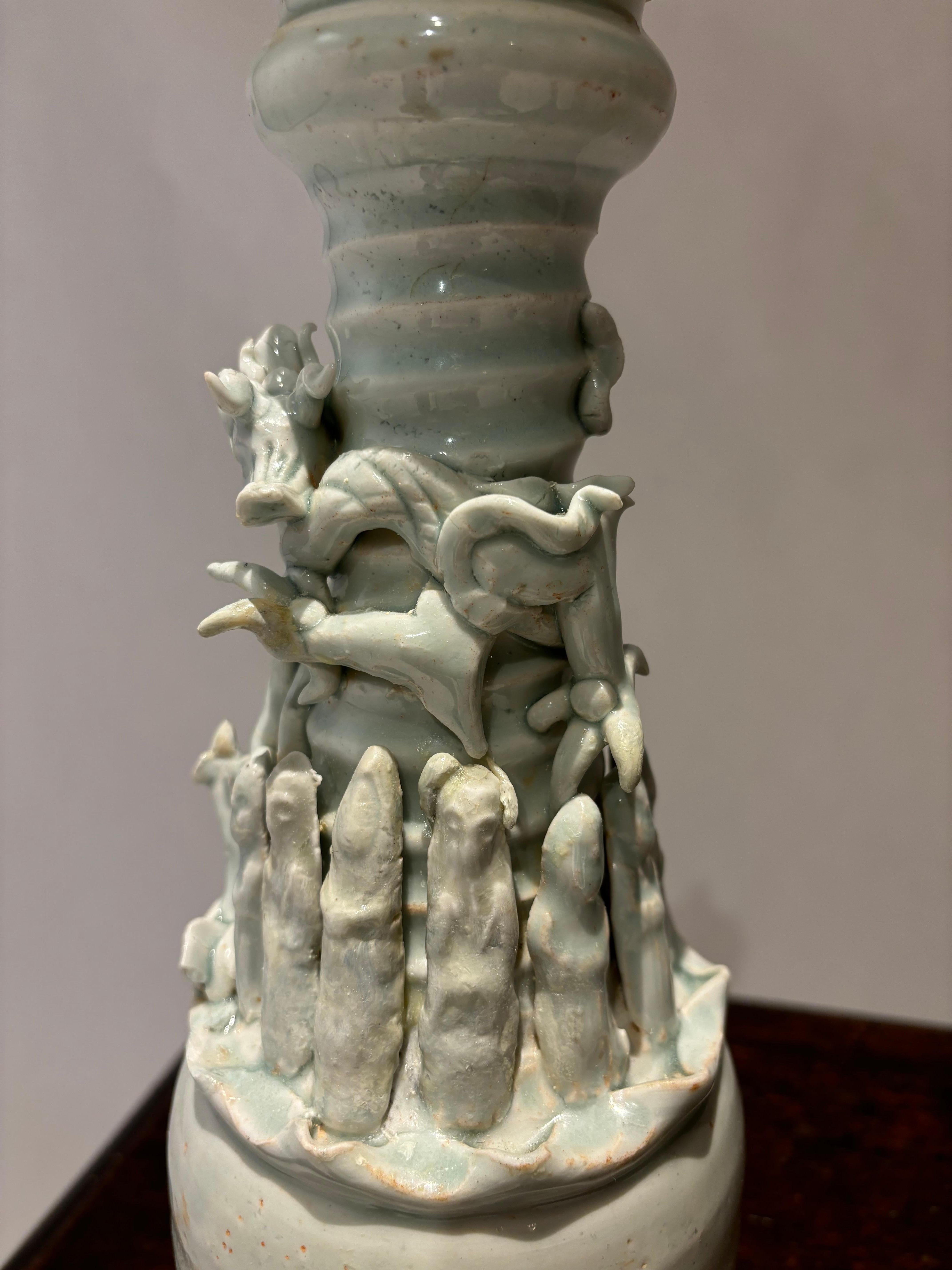 Chinese Glazed Porcelain Urns, Song Dynasty 12th Century For Sale 9