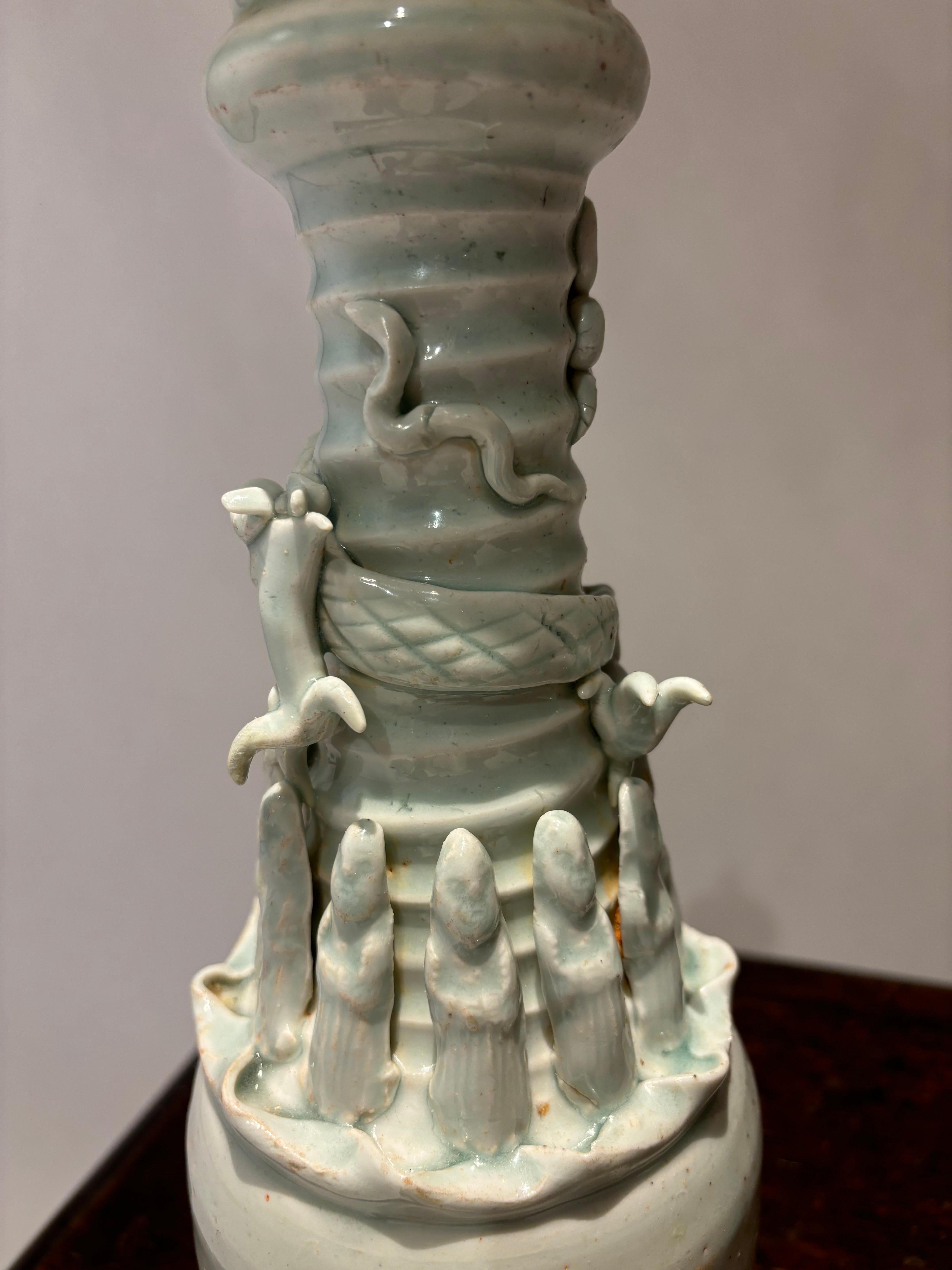 Chinese Glazed Porcelain Urns, Song Dynasty 12th Century For Sale 11
