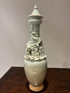 Chinese Glazed Porcelain Urns, Song Dynasty 12th Century