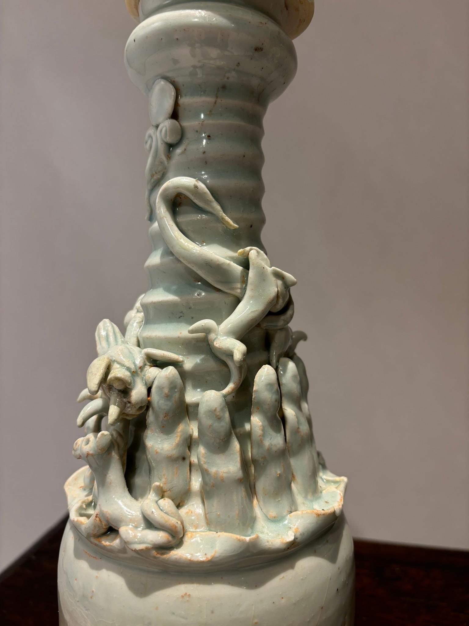 Chinese Glazed Porcelain Urns, Song Dynasty 12th Century For Sale 1