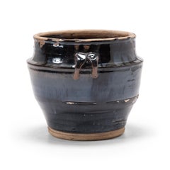 Chinese Glazed Vinegar Jar, circa 1900