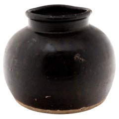 Chinese Glazed Wine Jar, circa 1900