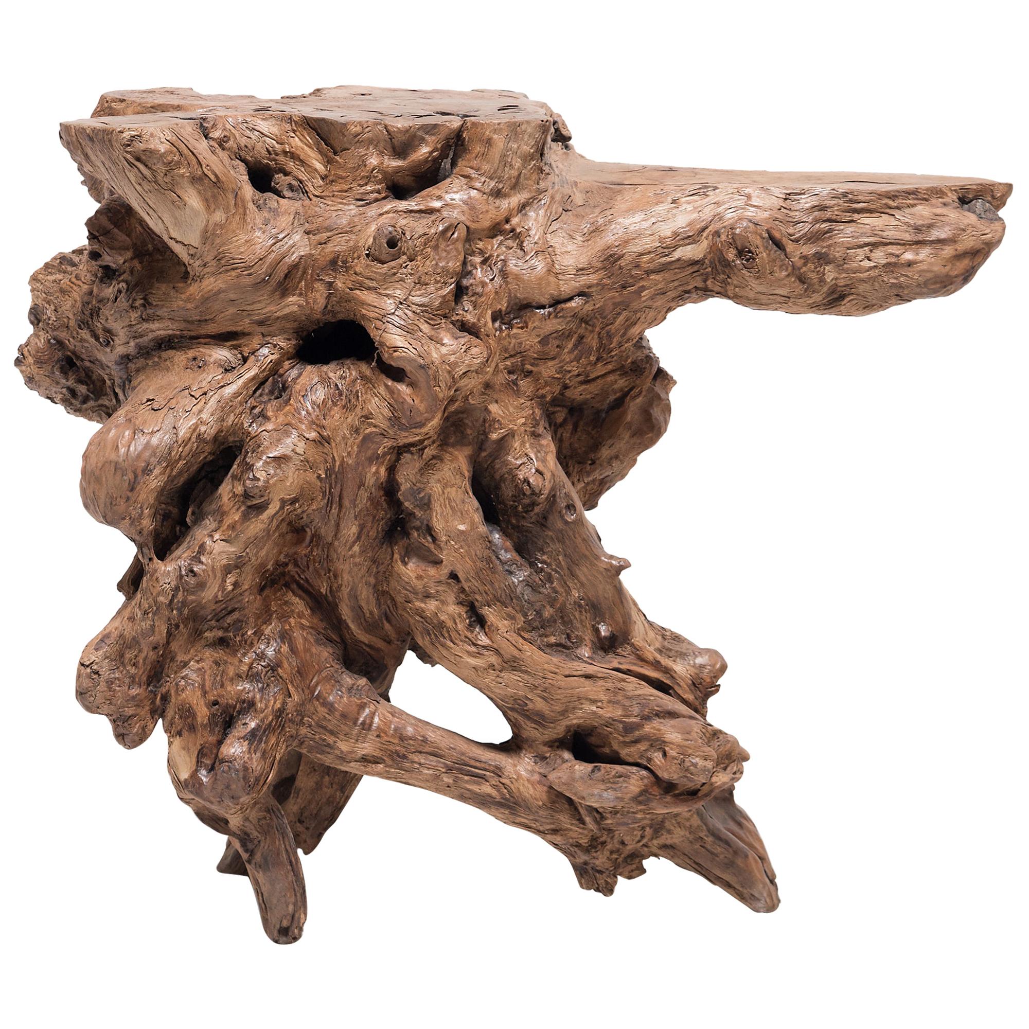 Chinese Gnarled Root Table, circa 1900