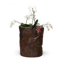 Chinese Gnarled Trunk Mortar, c. 1850