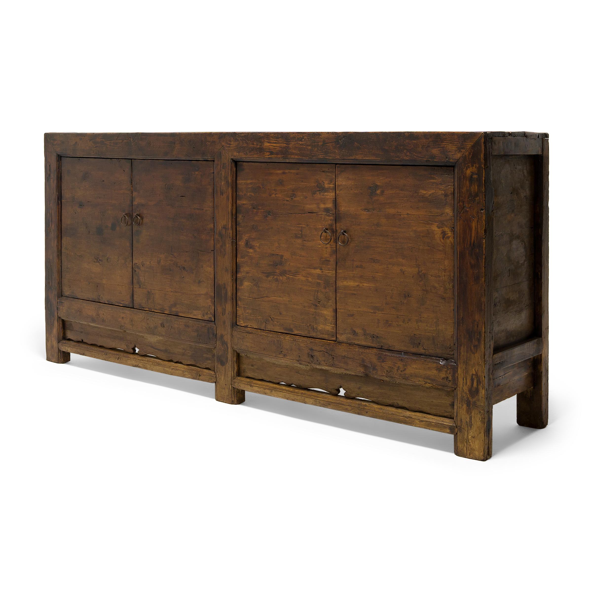 Rustic Chinese Great Plains Coffer, c. 1880 For Sale
