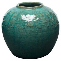 Chinese Green Glazed Salt Jar, c. 1900