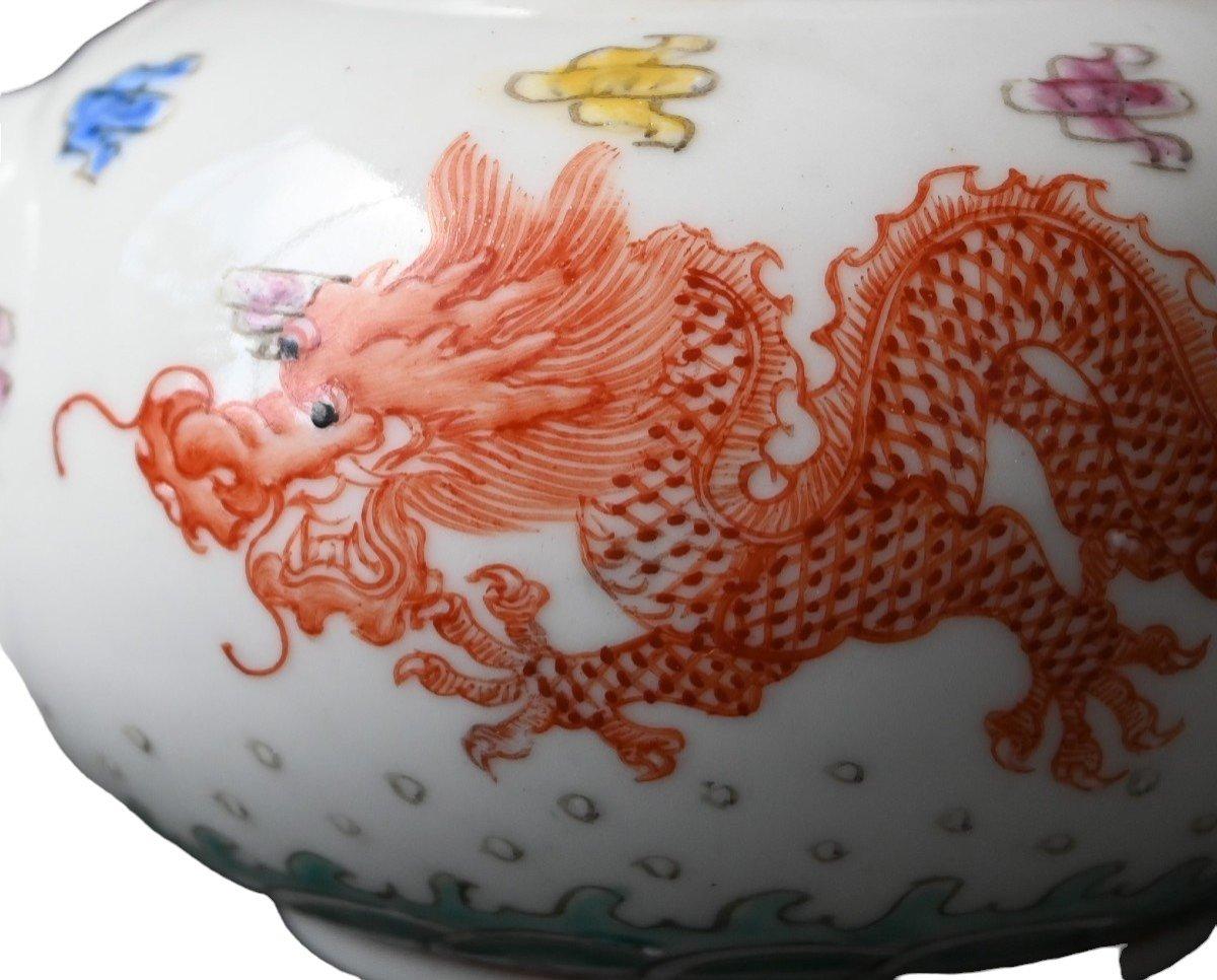 Peint à la main Théière chinoise Guanxu marquée et de la période (1875-1908) en vente
