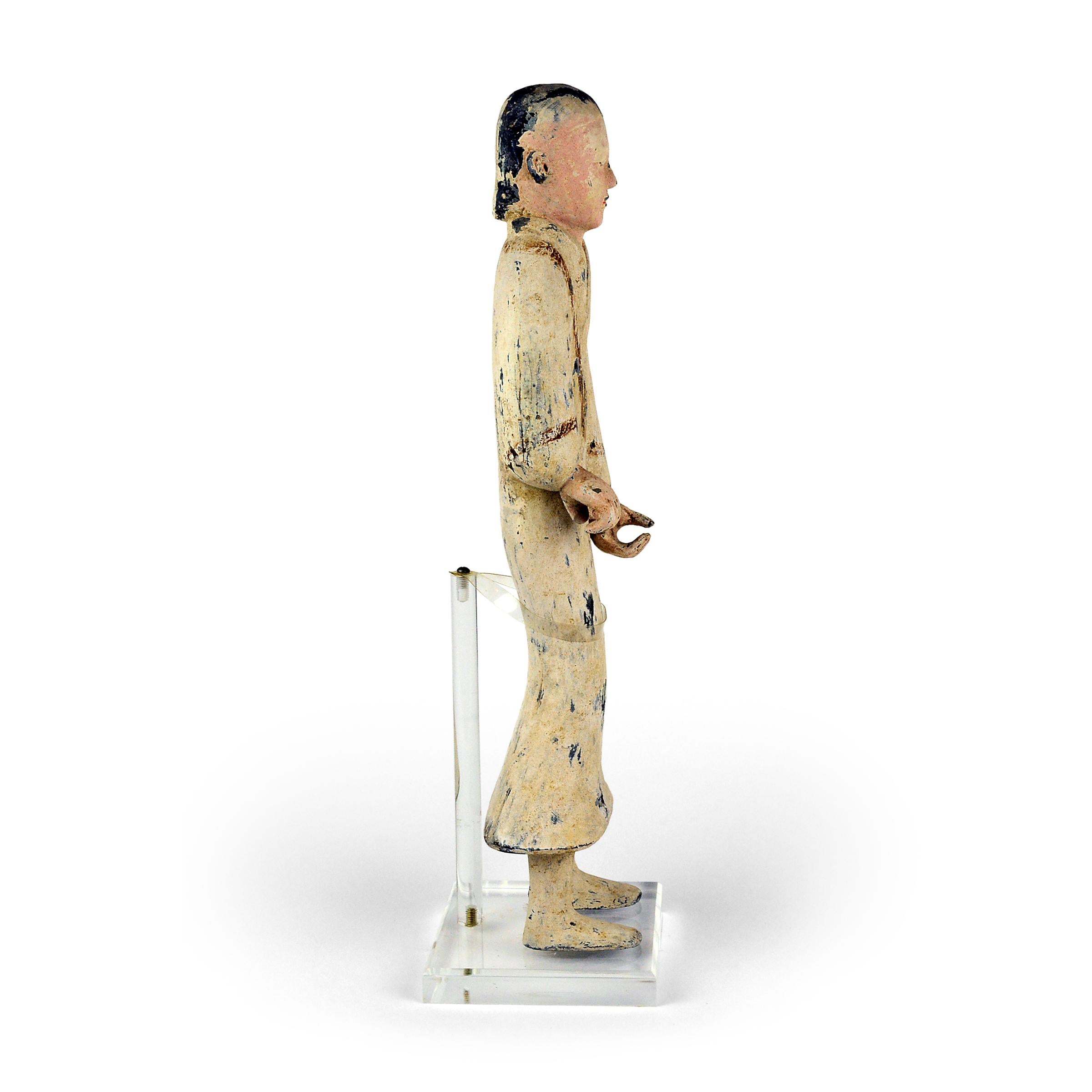 18th Century and Earlier Chinese Han Dynasty Court Attendant