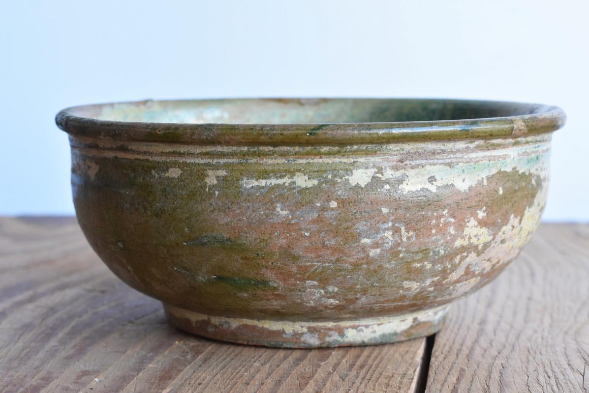 ancient pottery bowl