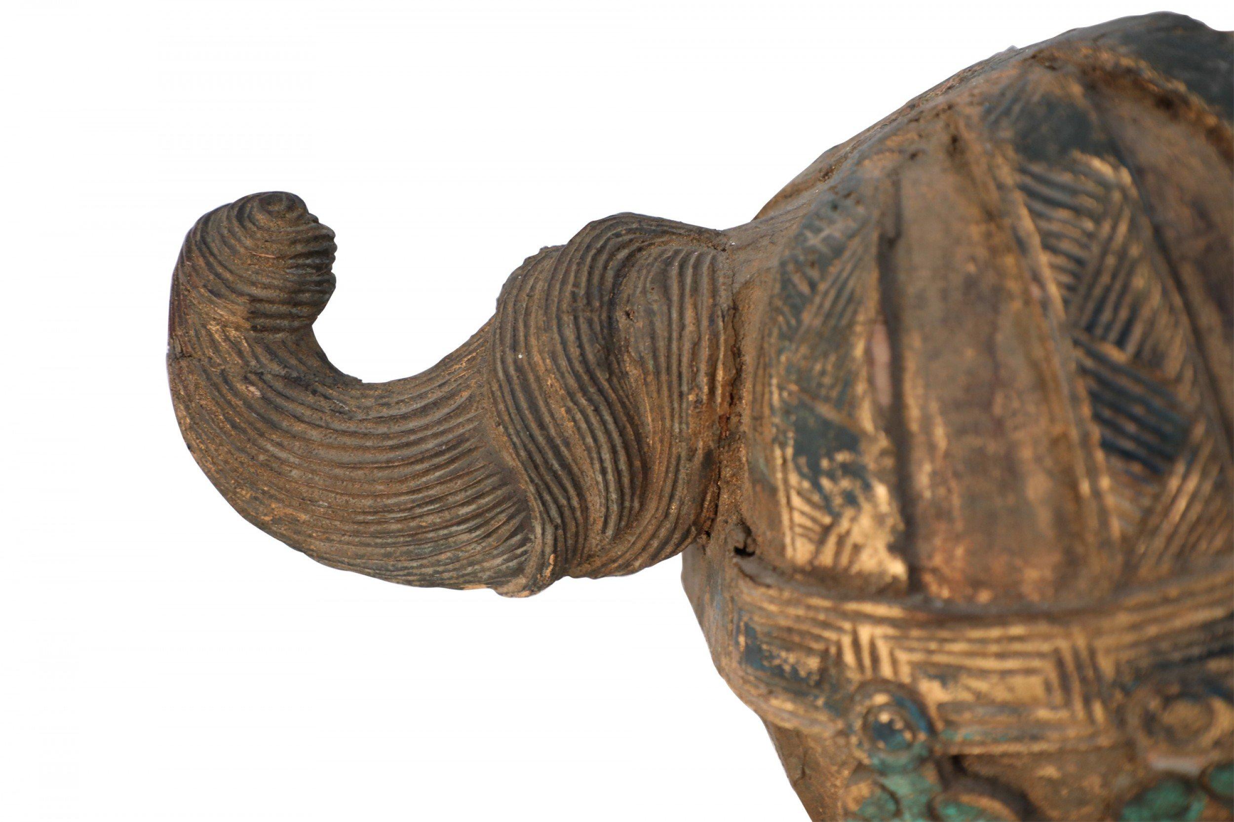 Chinese Hand-Carved Wooden Horse Figure 2