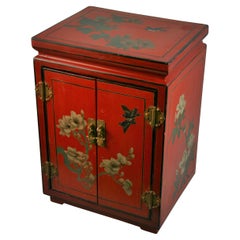Chinese Hand Painted Cabinet/Side Table