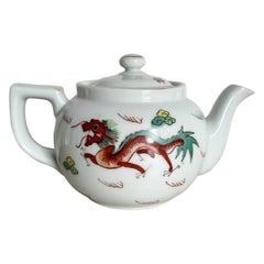 Chinese Hand Painted Porcelain Tea Pot