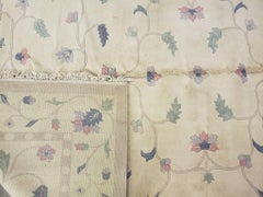Chinese Handmade Rug Floral Rug - 14'-2" x 9'-9"