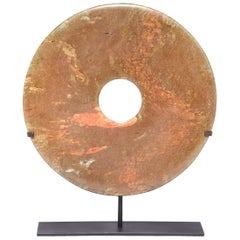 Chinese Hardstone Bi Disc