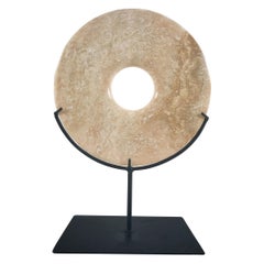 Chinese Hardstone Bi Disc