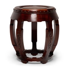 Chinese Hardwood Drum Stool