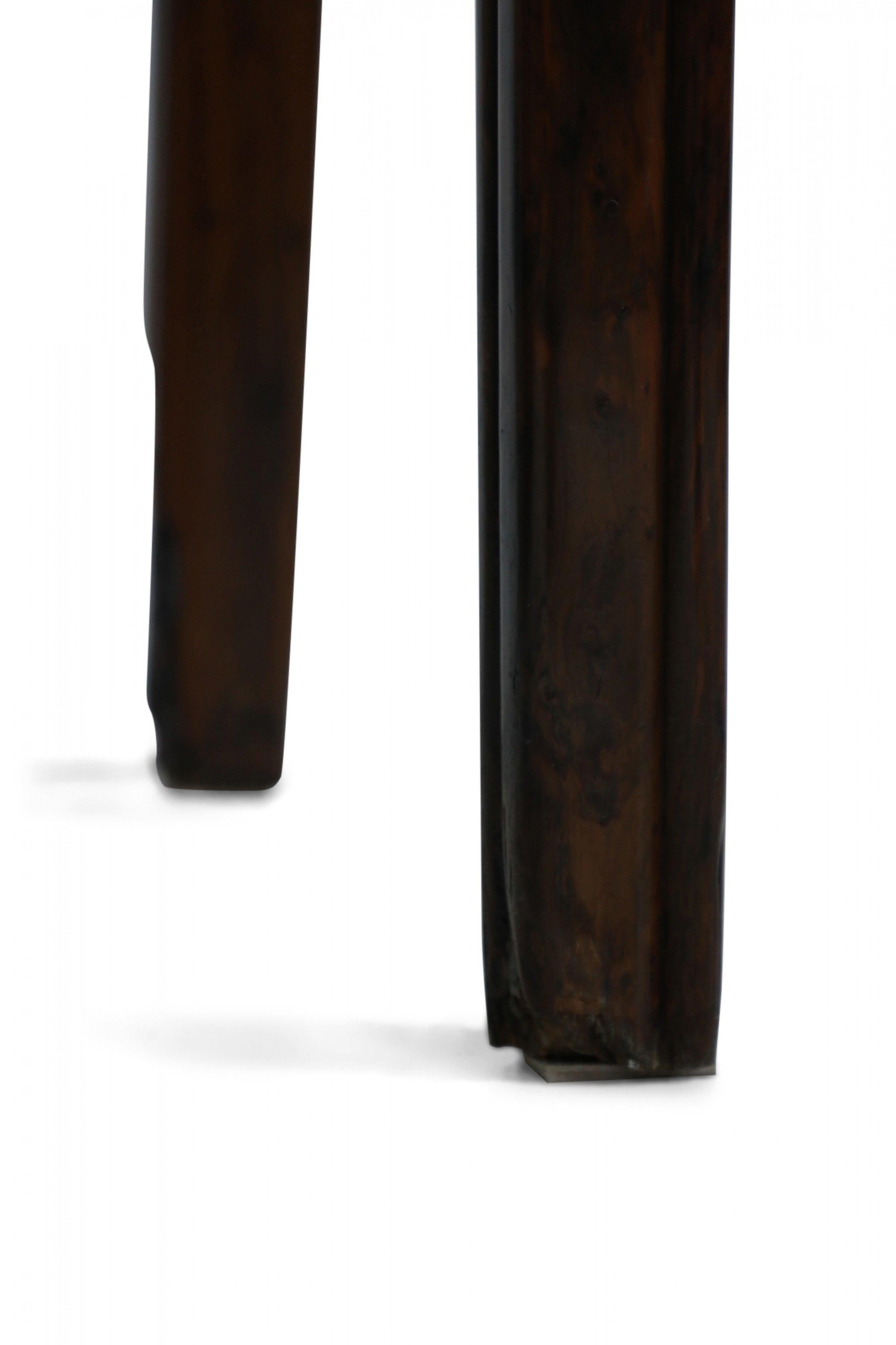 Chinese hardwood Long Rectangular Console Table For Sale 7