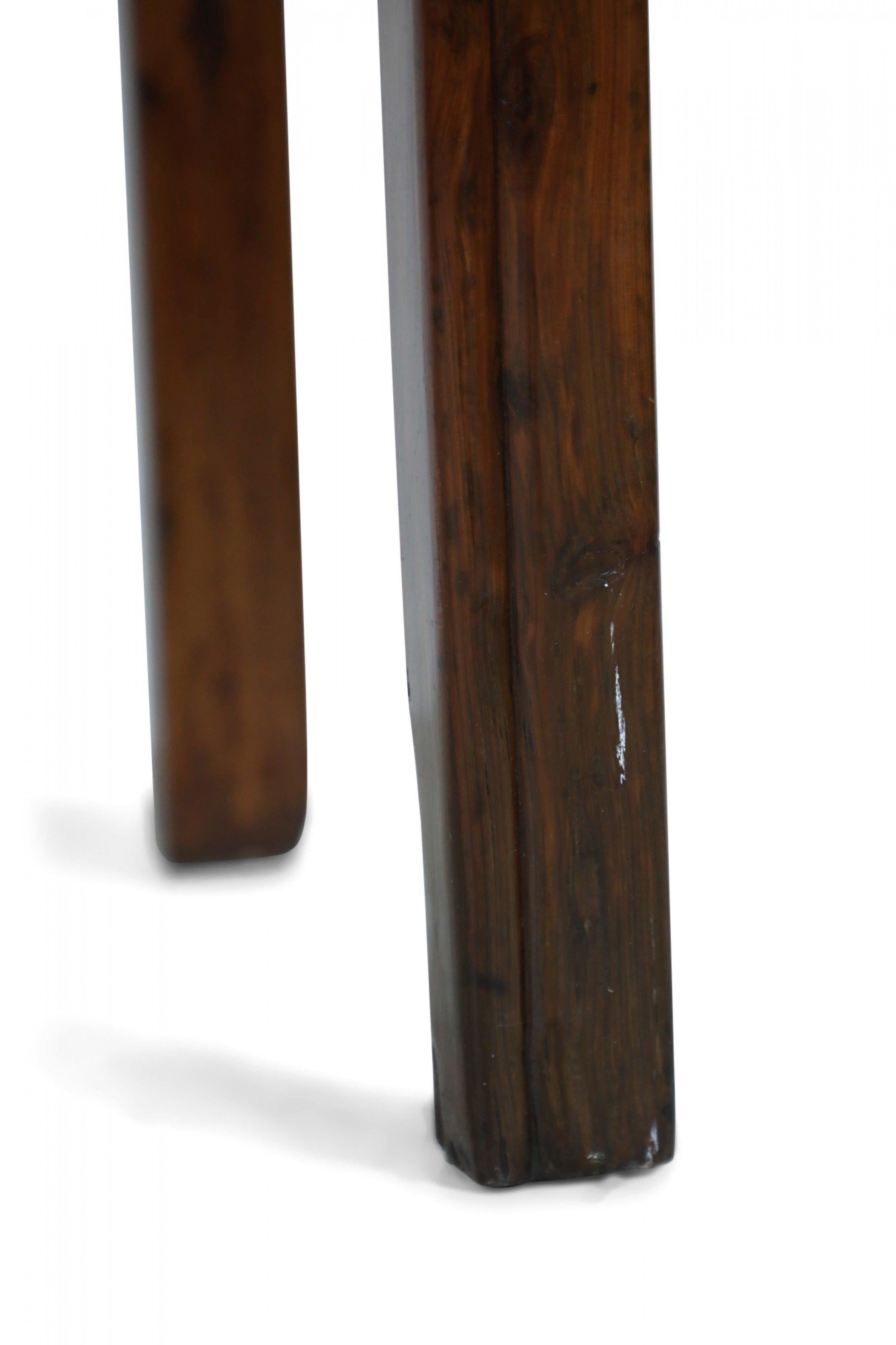 Wood Chinese hardwood Long Rectangular Console Table For Sale