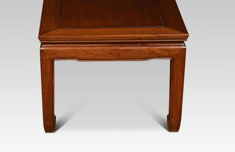 Chinese Hardwood Low Coffee Table For Sale 2