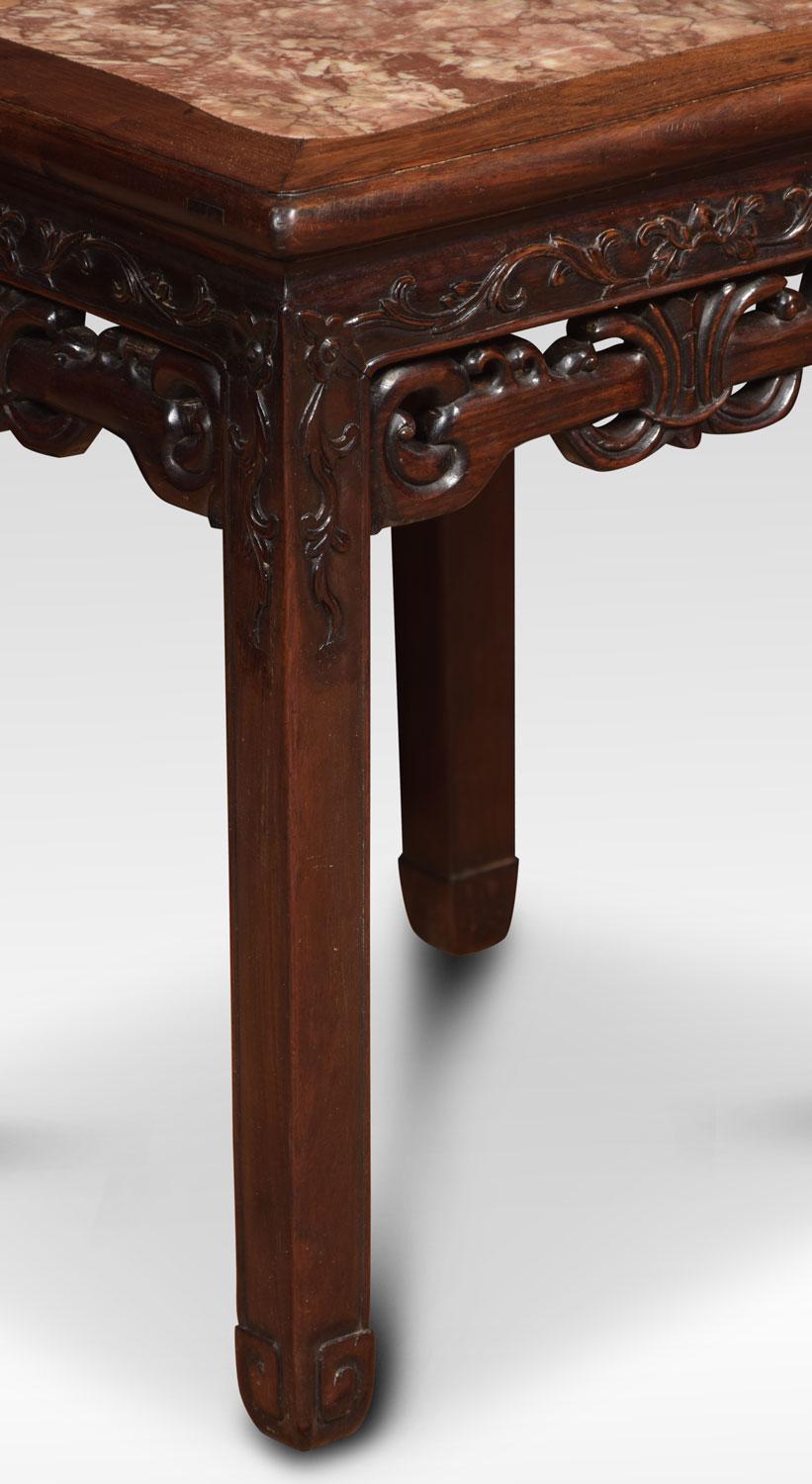 Chinese Hardwood Occasional Table 1