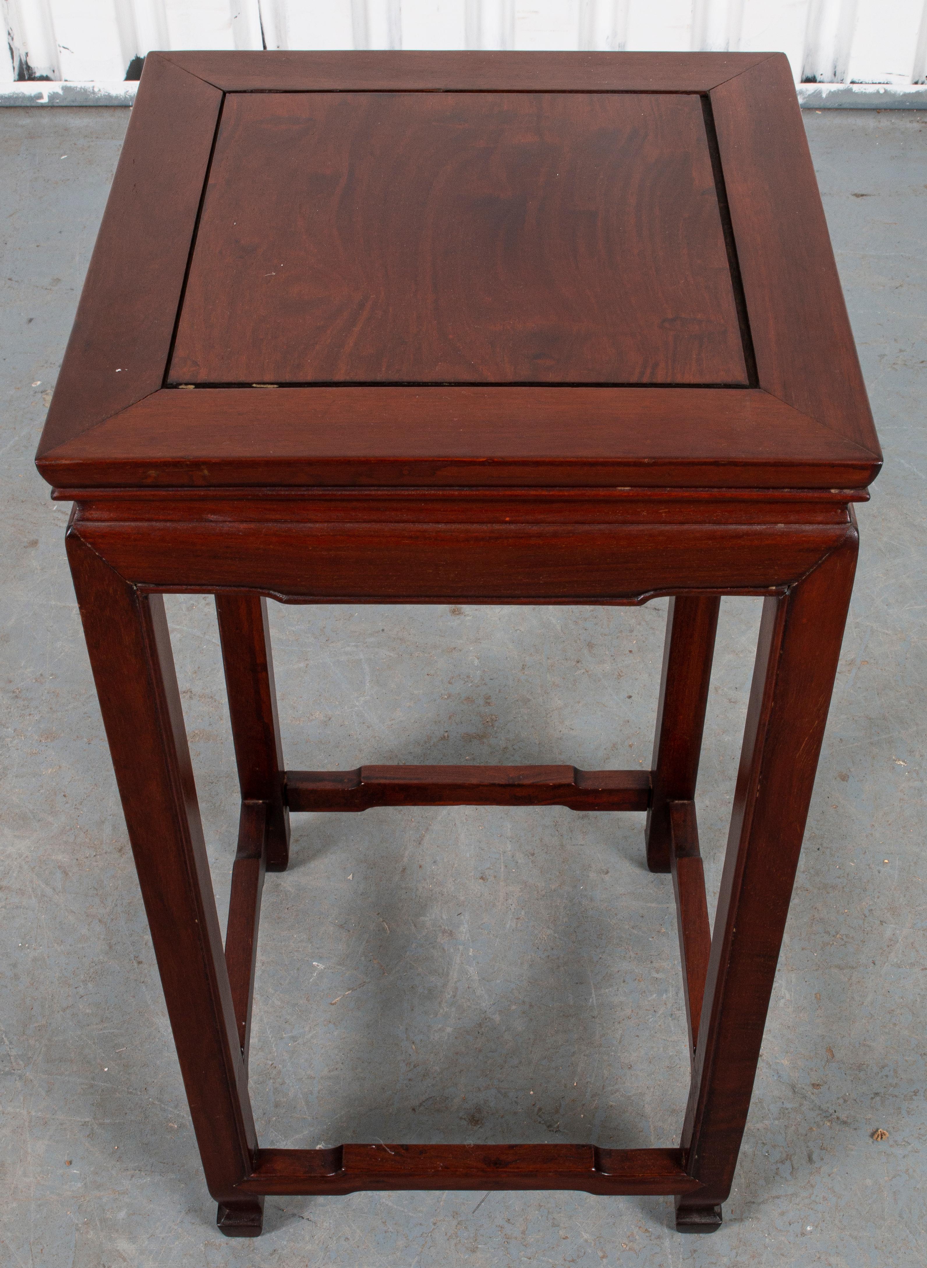 Chinese Hardwood Side Table 1