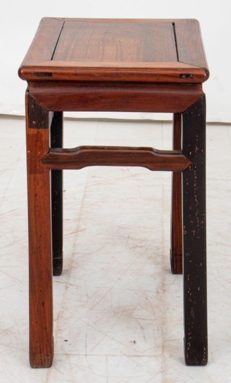 Chinese Hardwood Side Table For Sale 3