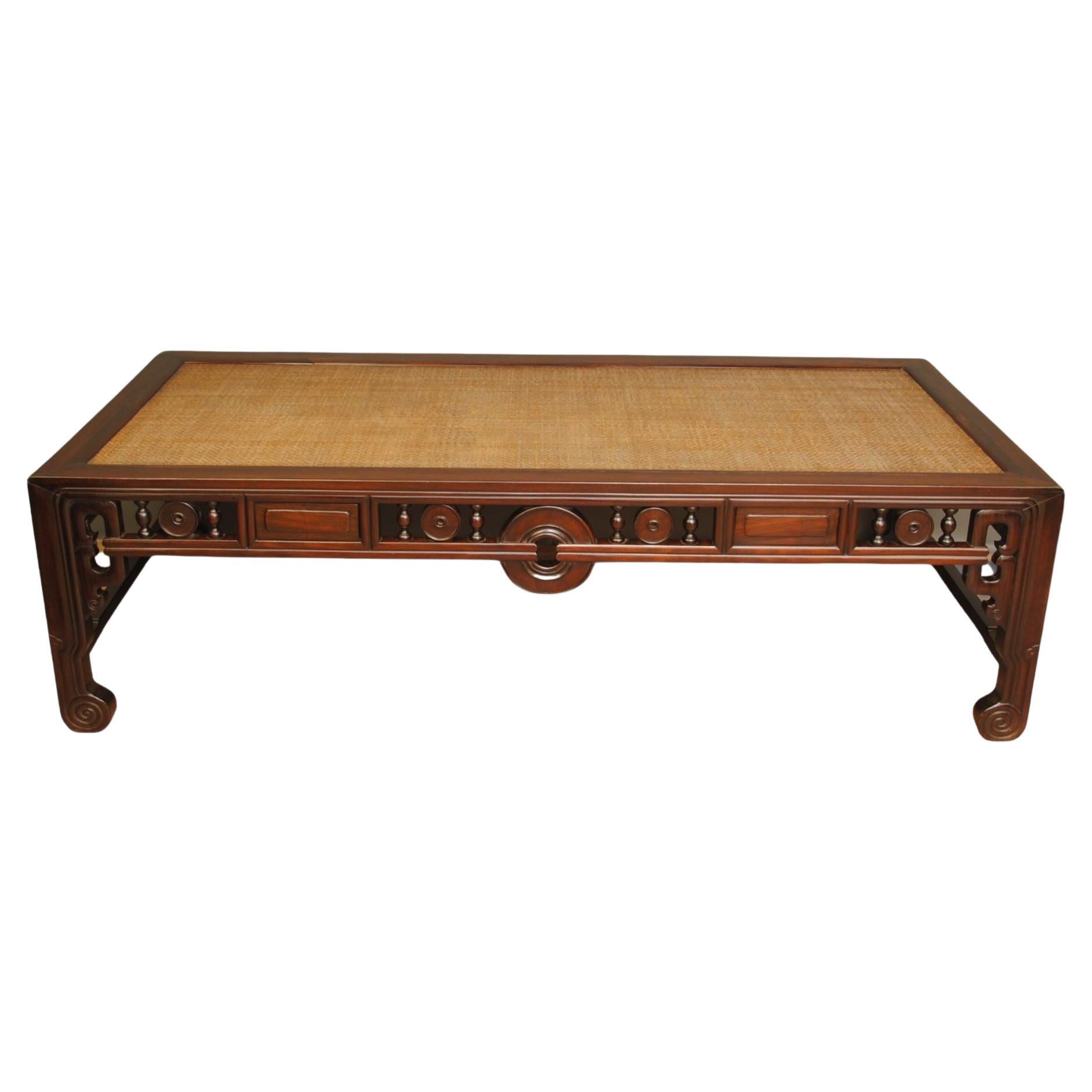 Chinese Hardwood Table Or Daybed For Sale