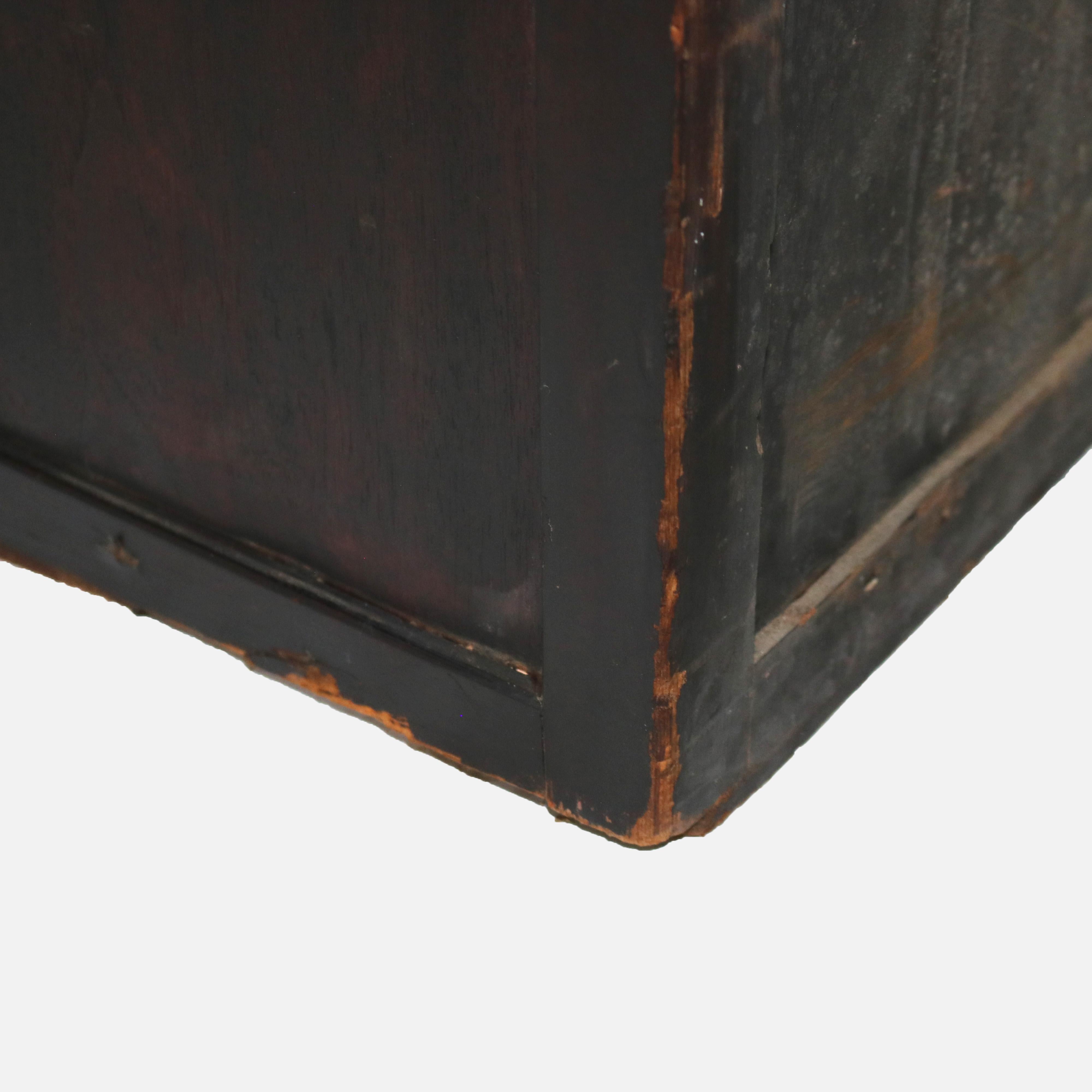 Chinese Hardwood Wedding Cabinet with Mirrors & Mother of Pearl Inlay, 19thC For Sale 7