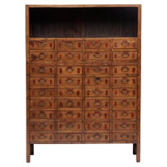 Chinese Herbal Apothecary Compound Cabinet, c. 1850