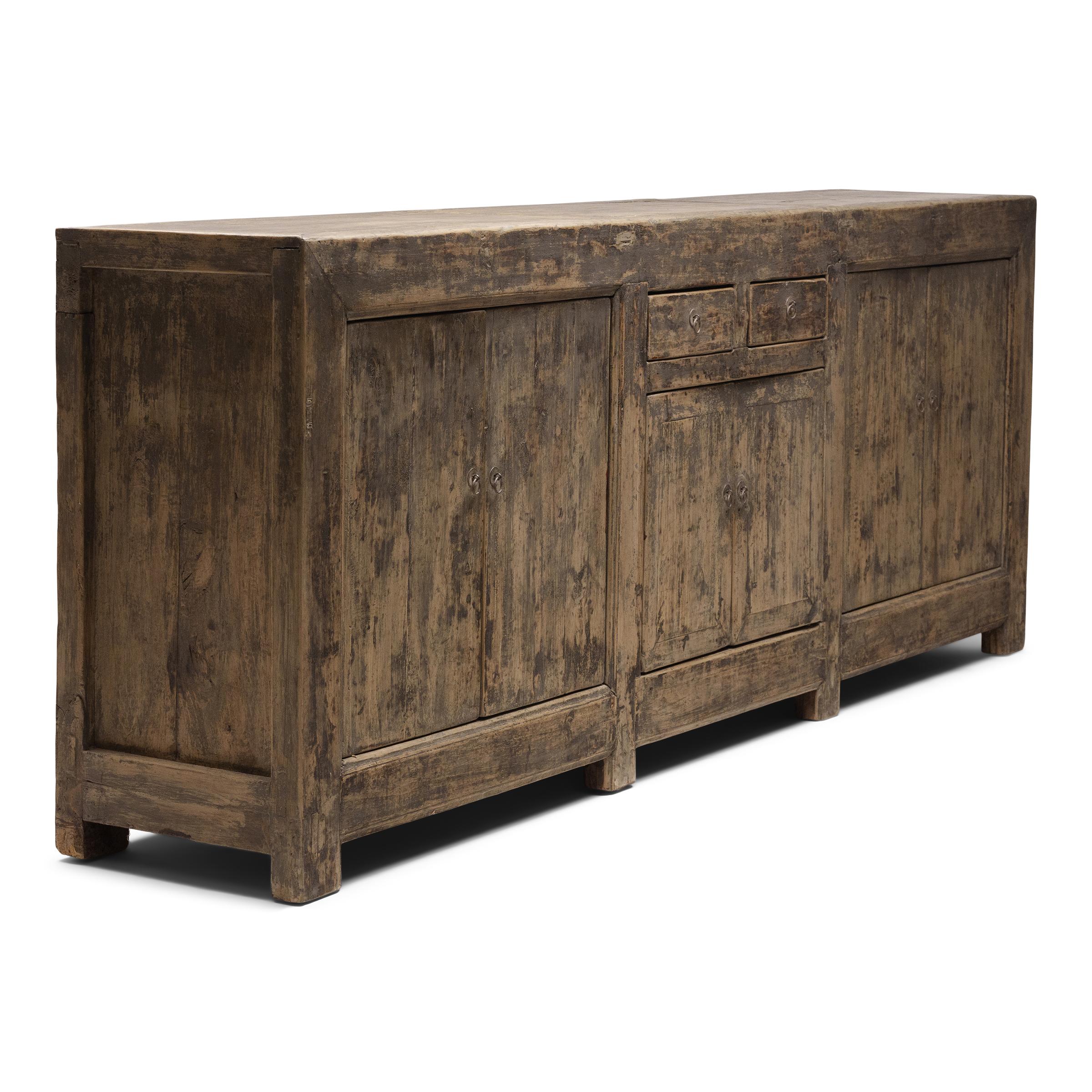 Organic Modern Chinese Herdsman's Sideboard, c. 1900 For Sale