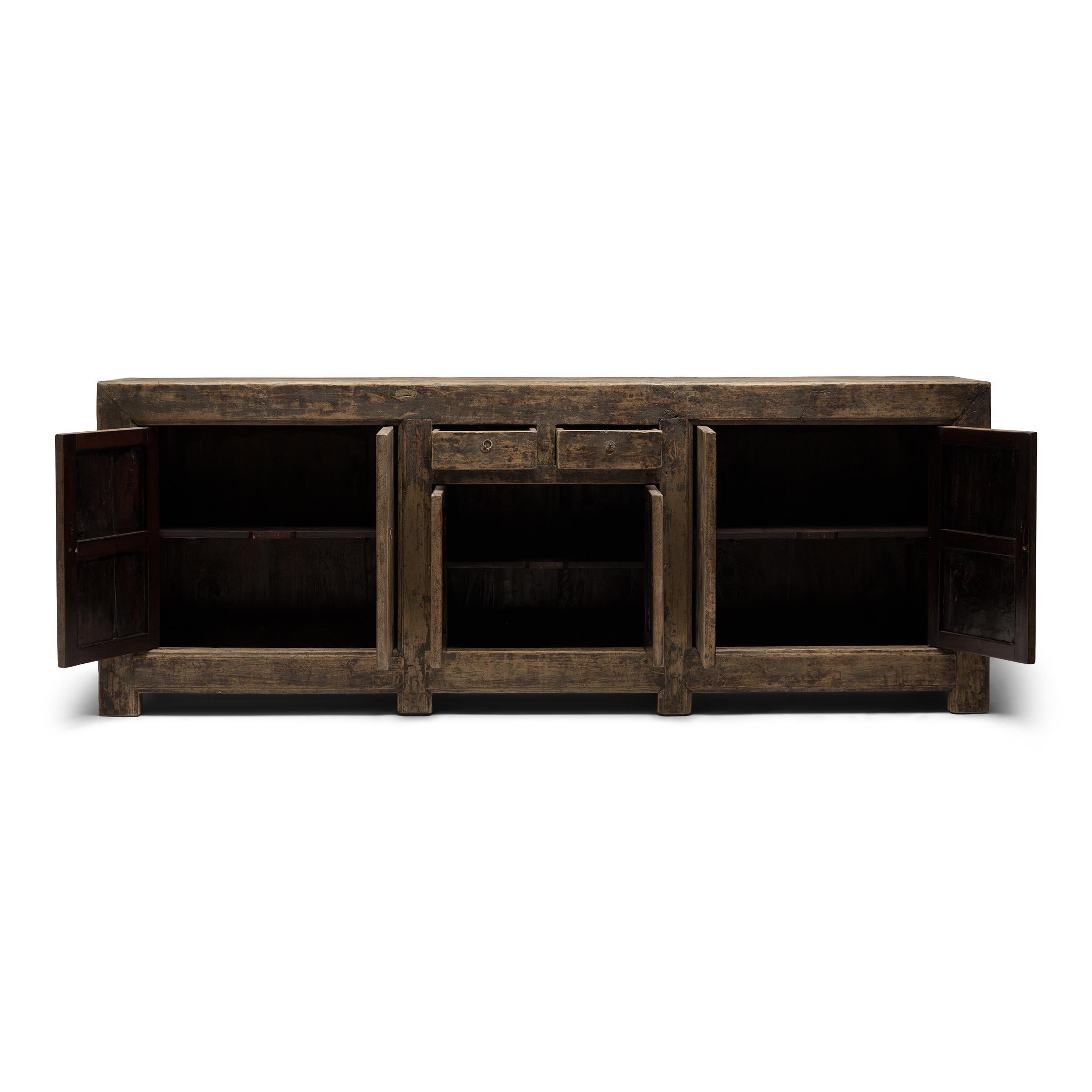 Chinese Herdsman's Sideboard, c. 1900 In Good Condition For Sale In Chicago, IL