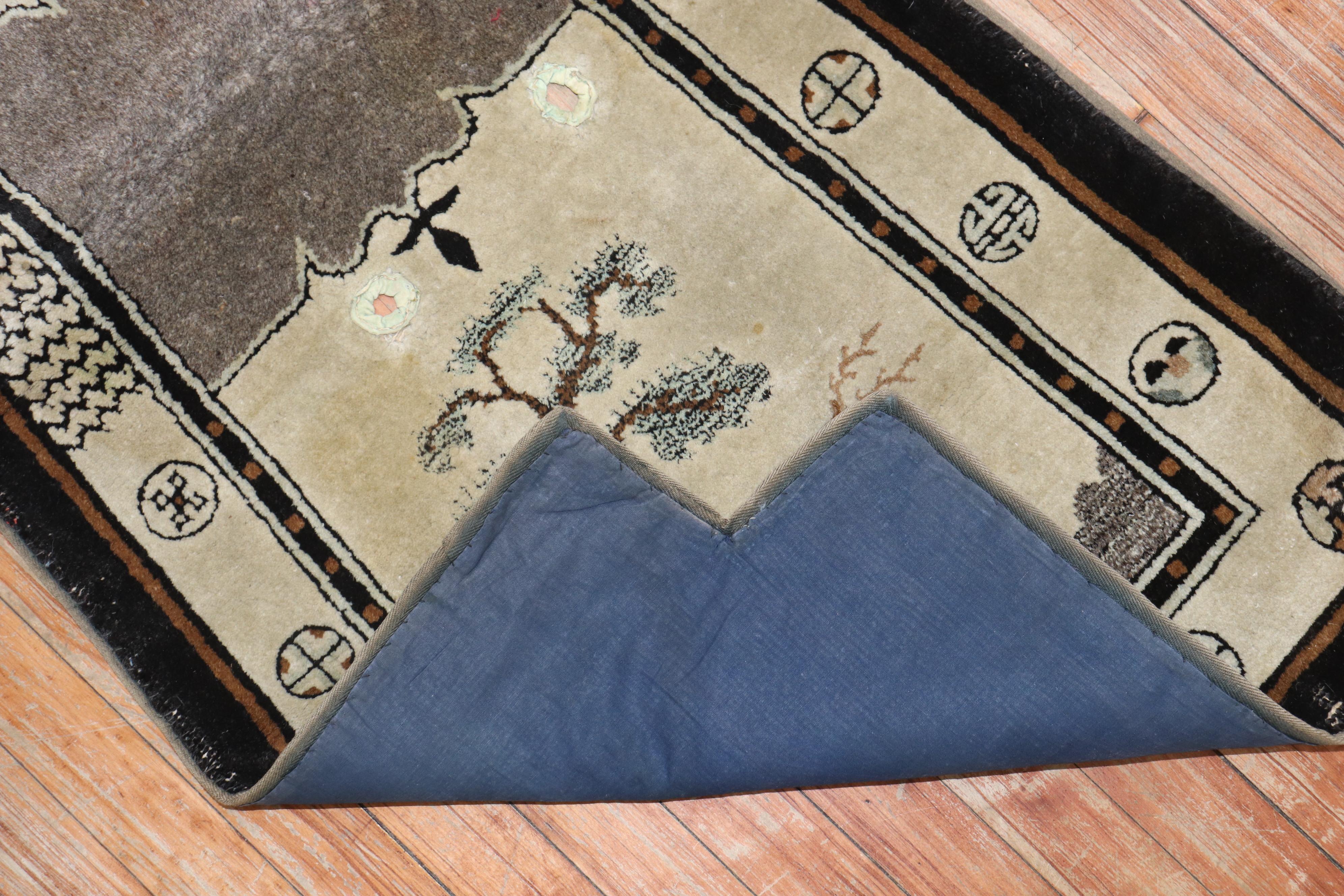 Chinese Horsecover Textile Rug For Sale 2