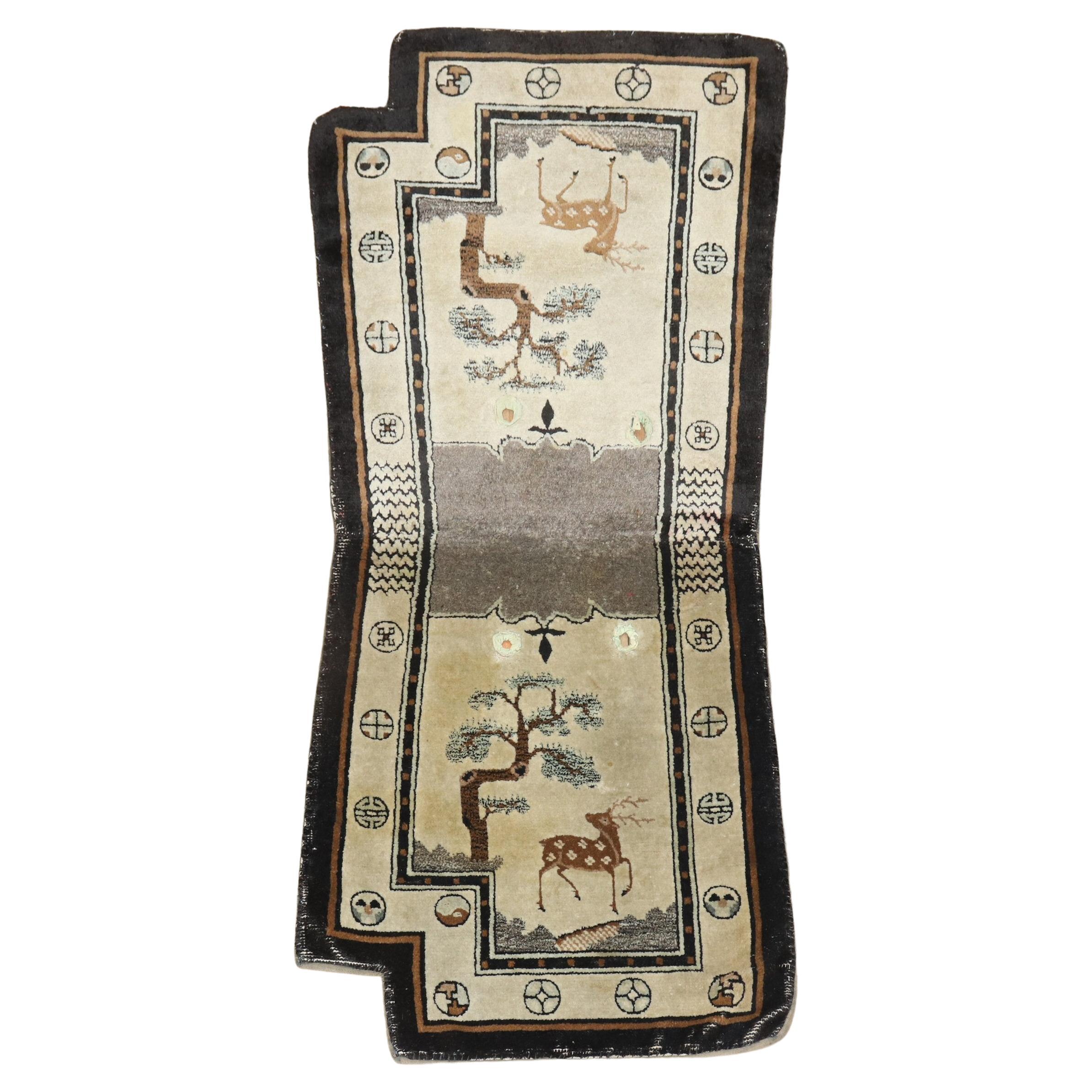 Chinese Horsecover Textile Rug For Sale