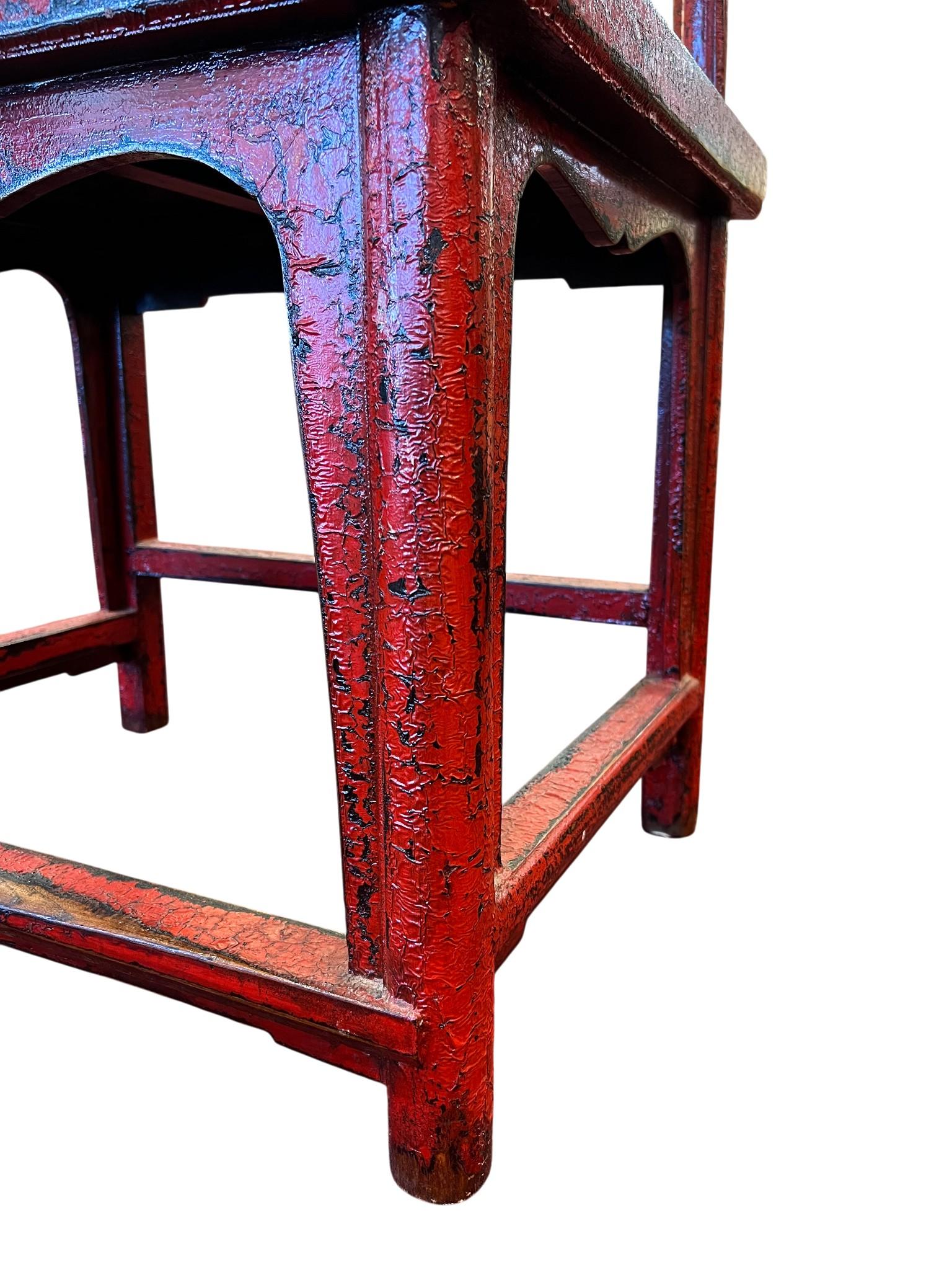 Poltrona cinese con schienale a ferro di cavallo (Quanyi) in vendita 7