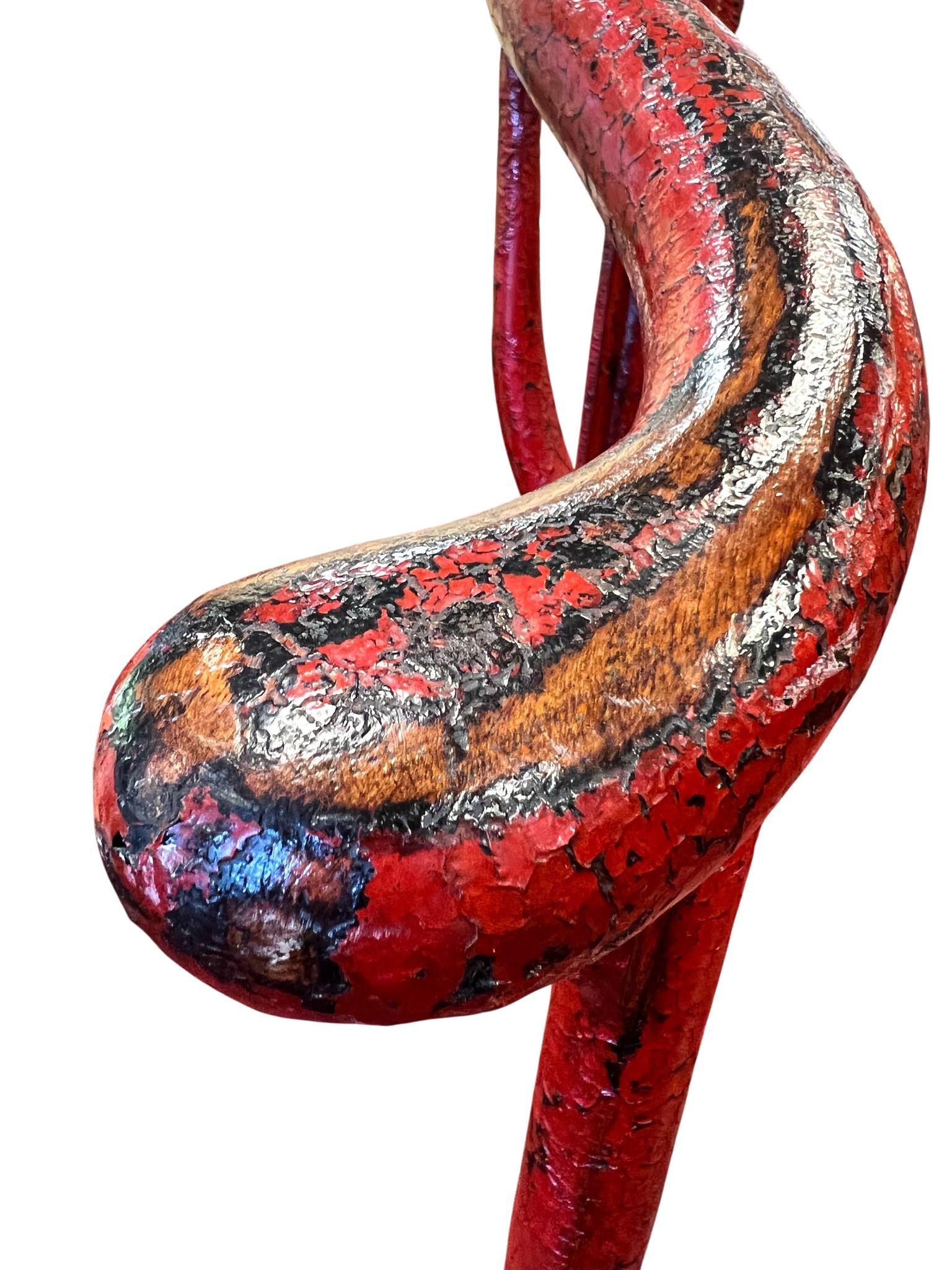 Poltrona cinese con schienale a ferro di cavallo (Quanyi) In condizioni buone in vendita a North Palm Beach, FL