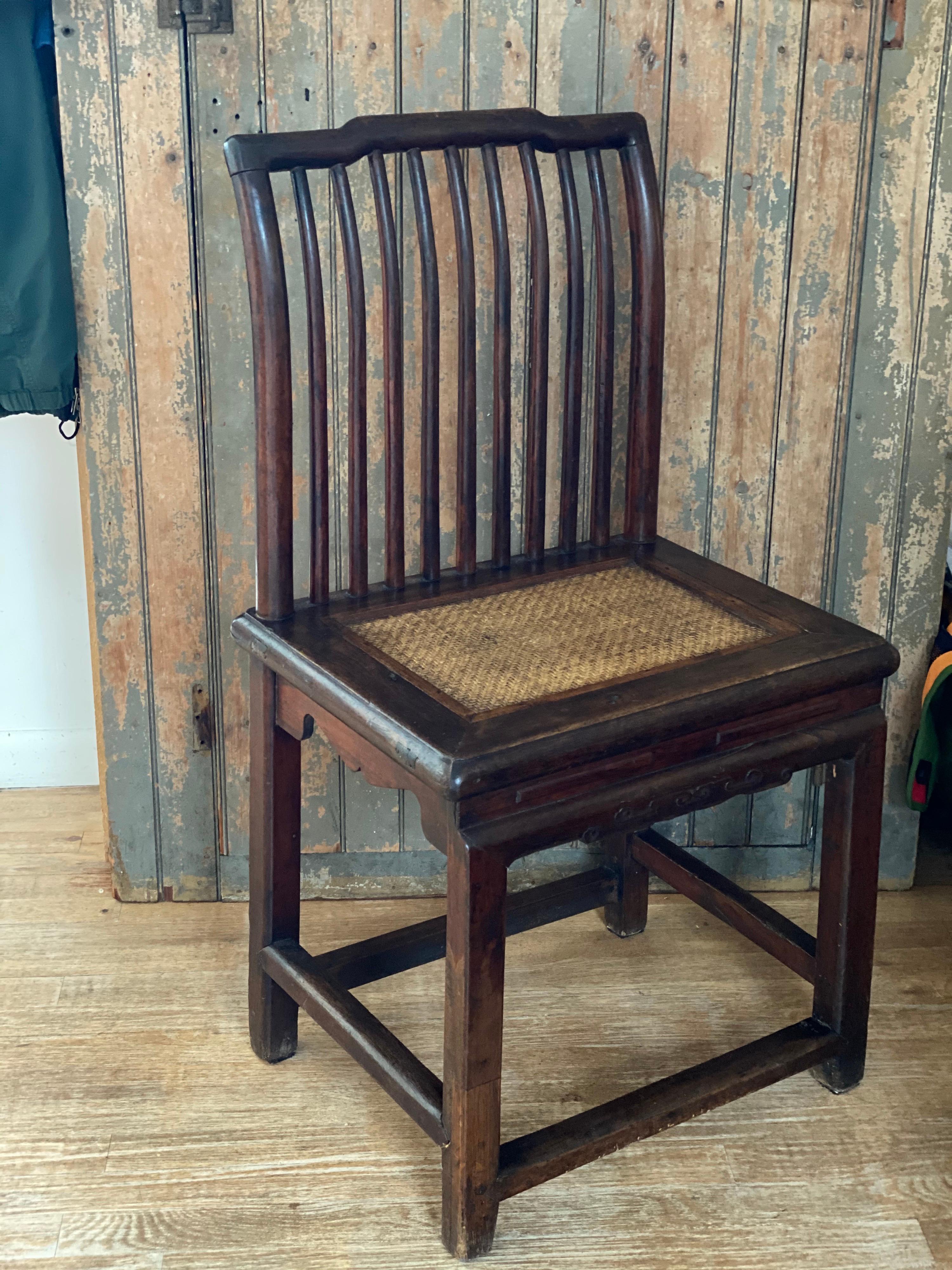 Chinese Huanghuali (Rosewood) Spindle Back Chair, Meiguiyi, 18th/19th Century For Sale 11