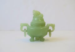 Chinese Light Green Incense Burner