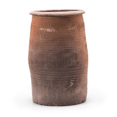 Chinese Incised Terracotta Jar