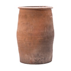 Chinese Incised Terracotta Jar