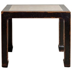 Chinese Inlaid Paving-Stone Stool